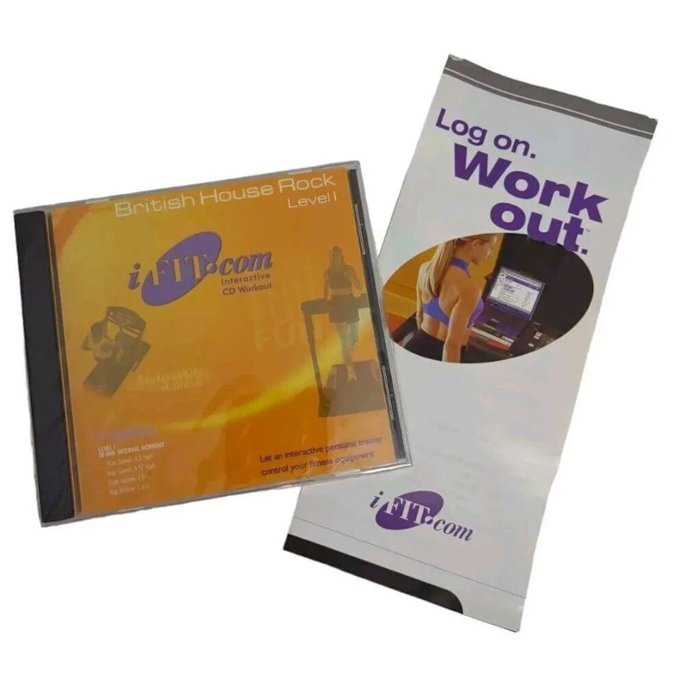 Interactive CD Workout  British House Rock Level 1 NEW Sealed iFIT.com -